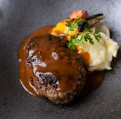 土佐あかうし100％！熔岩焼きアカウシバーグ