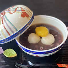 栗白玉ほほえみぜんざい