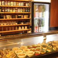 バラエティ豊富なおつまみ