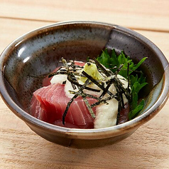 鮪の山かけ