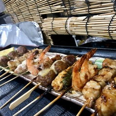 （焼き鳥）焼き鳥盛り合わせ6本