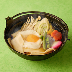 【上州名物】鬼ひもかわうどんの鍋焼き