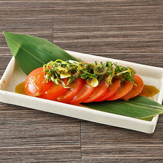 冷やしトマト～九条ネギドレッシング～