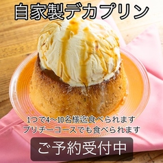 【要予約】自家製デカプリン