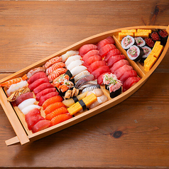 立川泉町すしわさびのコース写真