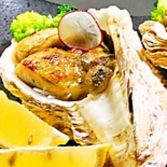 牡蠣のガーリック焼き