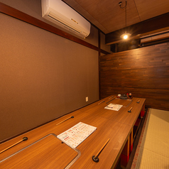宴会利用に最適なスペースをご用意しています！最大12名様までご利用いただけるプライベートなお席で、楽しいひとときをお過ごしください。特別な宴会にぜひご利用ください！