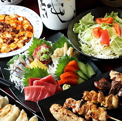 ニュー新橋ビル地下◎“市場直送の鮪×絶品中華”の旨い居酒屋！宴会コース・喫煙OK