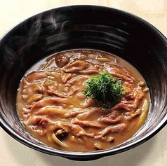 国産牛ロース しゃぶ肉カレーのおうどん