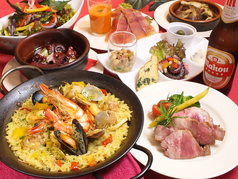 バルの2月のコース写真