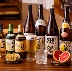 銘酒からオリジナルのお酒までご用意
