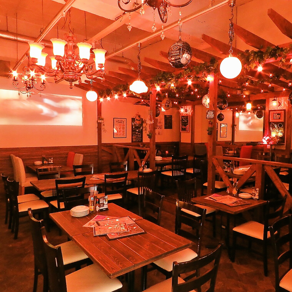 雰囲気良い店内は、結婚式2次会もオススメです　東武宇都宮駅　徒歩5分  JR宇都宮駅西口　徒歩15分