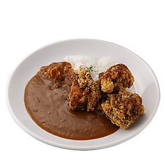 鶏から揚げカレー