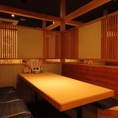 個室で、デートや仲の良いご友人とのお食事にもおすすめです。