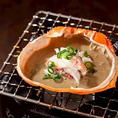 蟹味噌甲羅焼き