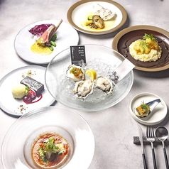 L ECAILLER 8TH SEA OYSTER レカイエ エイスシーオイスター TAKANAWA店のコース写真