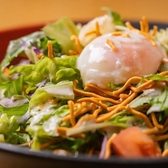 鉄板料理の合間にうれしい、さっぱりとしたサラダメニュー。濃厚な料理との相性もよく、箸休めとしてもおすすめです。