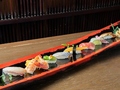 料理メニュー写真&nbsp;瀬戸内、宇和海の恵みをシンプルに食す『瀬戸の地魚にぎり』