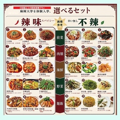 本格四川料理 麻辣大学 上野本店のコース写真