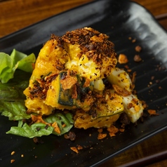 毛沢東スパイスで食べるかぼちゃのポテサラ