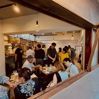 心地よい時間を過ごせる空気を考えました。