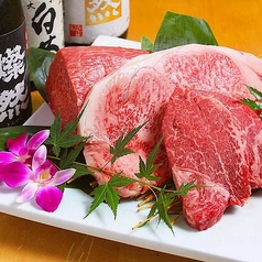 限定ブランド牛千屋牛のステーキ