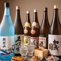 新潟が誇る銘酒が勢揃い。極上の日本酒を心ゆくまで堪能