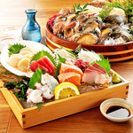 新鮮な海の幸をご用意しております！日本酒や焼酎と一緒にどうぞ。