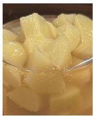 ざくざく白桃酎ハイ