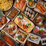 宴会にピッタリなコースやメニューを幅広くご用意♪