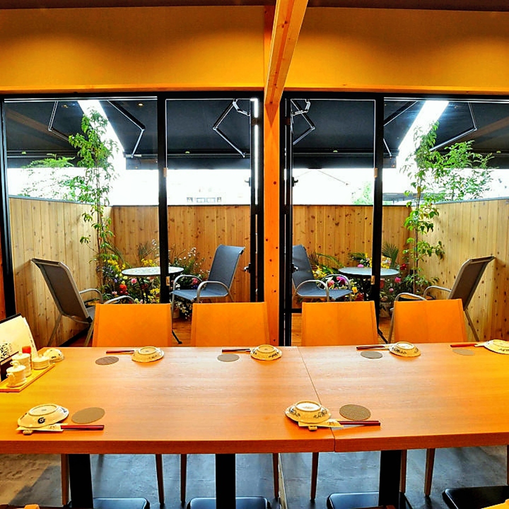 ◇テラス付個室◇