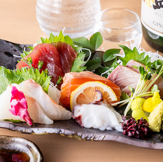 刺身5点盛り合わせ