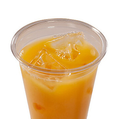 100％オレンジジュース（アイス）