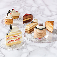 種類豊富のこだわりケーキ♪