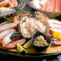 料理メニュー写真&nbsp;生 毛蟹茹で（一匹）