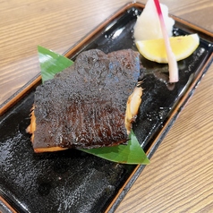 銀だらのかんずり醤油漬け焼き