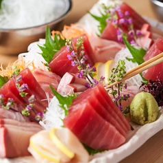 本日の鮮魚 五種盛り合わせ