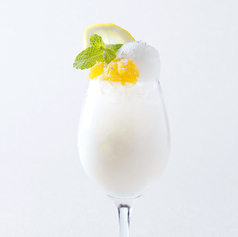 ホワイトレモンヨーグルトソーダ