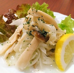 キノコのレモンマリネ