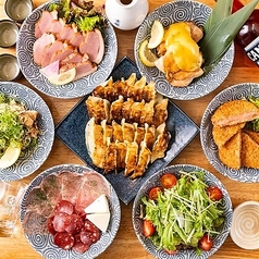 お魚ときどきお肉 梅田店のコース写真