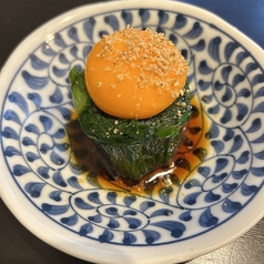 ニラのおひたし