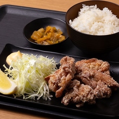 から揚げ定食