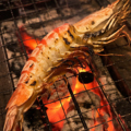 料理メニュー写真&nbsp;大海老原始焼き