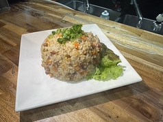 スパム焼飯セット(スープ付き)