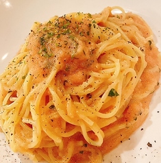 海老と大葉の明太パスタ