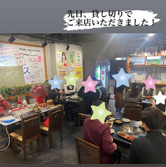 　1フロア貸切で気の合う仲間と本場の韓国料理をコースで召し上がってください。ボリューム満点です。