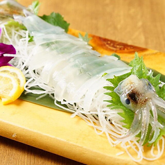 【うまか名物】泳ぎイカ造り 10g（量り売り）