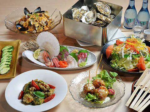 季節感のある旬の食材を使った創作料理をリーズナブルにご提供！ボリューム感◎