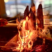 柳橋市場の藁焼きの店