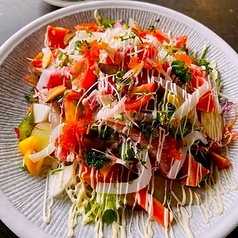 鮮魚の海鮮カルパッチョ